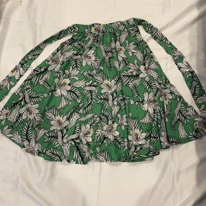 Flirty floral skirt